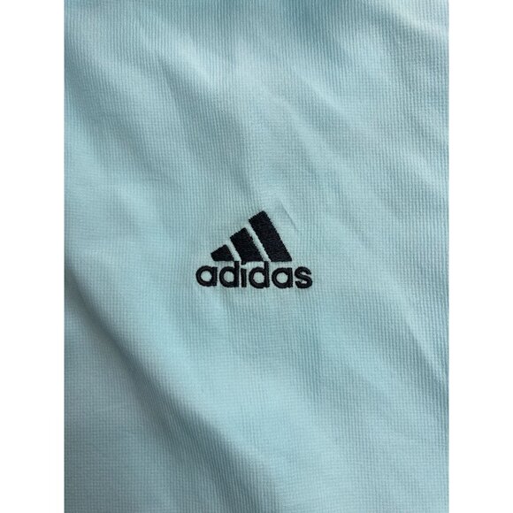 Adidas Women's L Pastel Blue Light Athletic Jacket - Picture 6 of 6